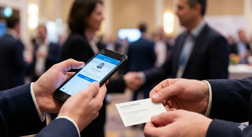 Say no to business cards