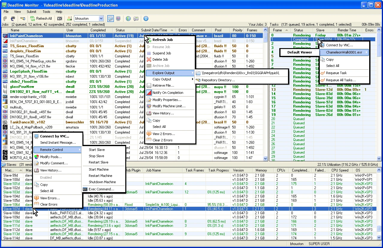 Deadline Monitor 2004